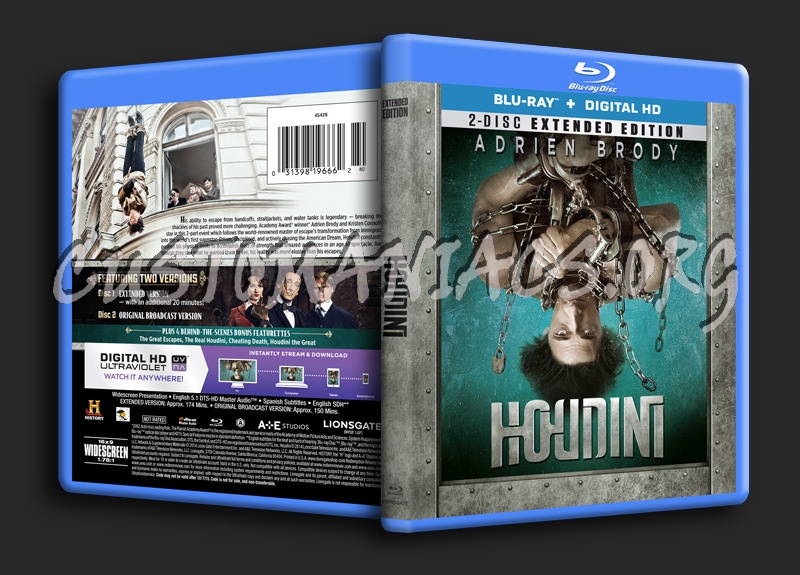 Houdini blu-ray cover