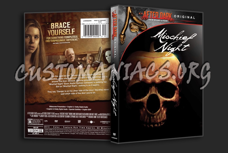 Mischief Nights dvd cover