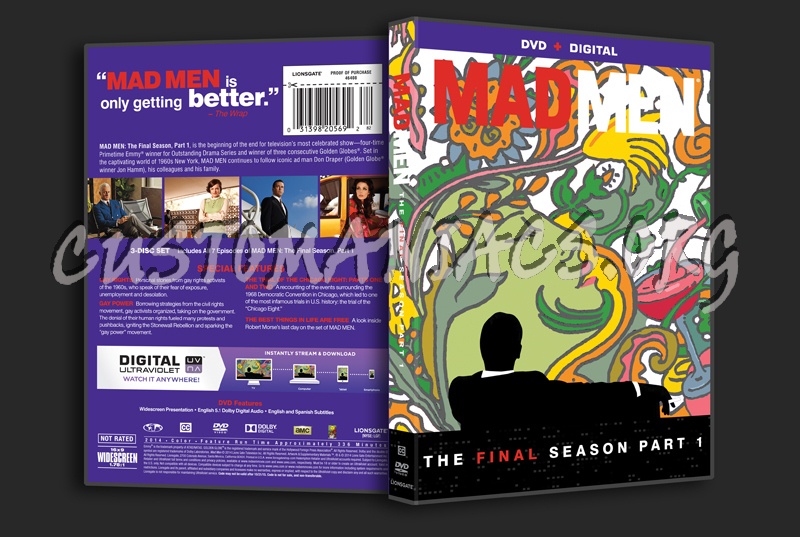 Mad Men Season 7 Part 1 dvd cover