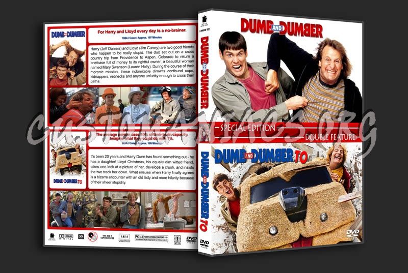 Dumb and Dumber Double Feature dvd cover