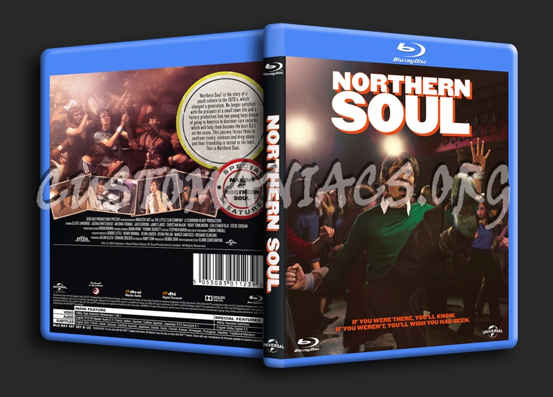 Northern Soul blu-ray cover