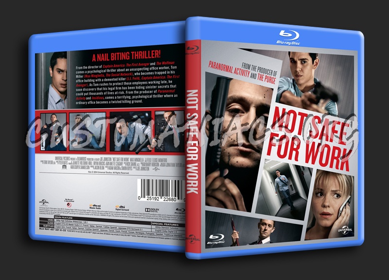 Not Safe For Work blu-ray cover