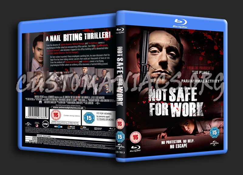 Not Safe For Work blu-ray cover