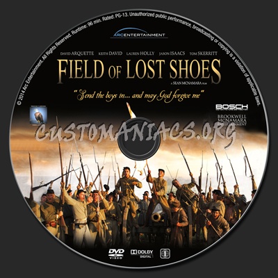 Field of Lost Shoes dvd label