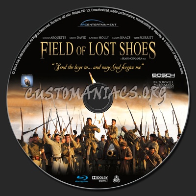 Field of Lost Shoes blu-ray label