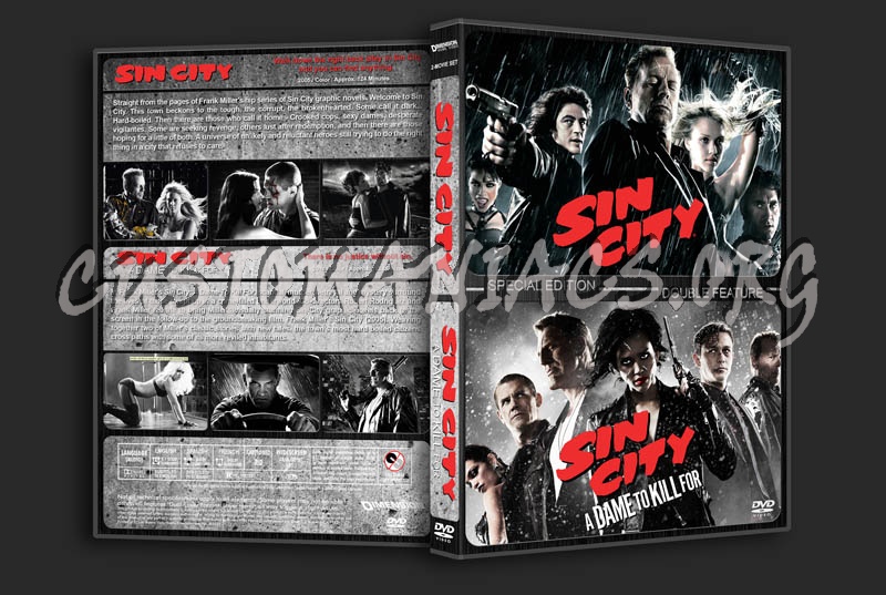 Sin City Double Feature dvd cover