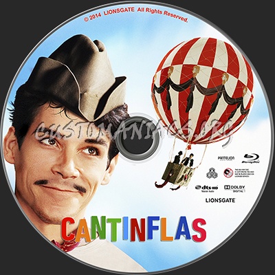 Cantinflas 2014 blu-ray label