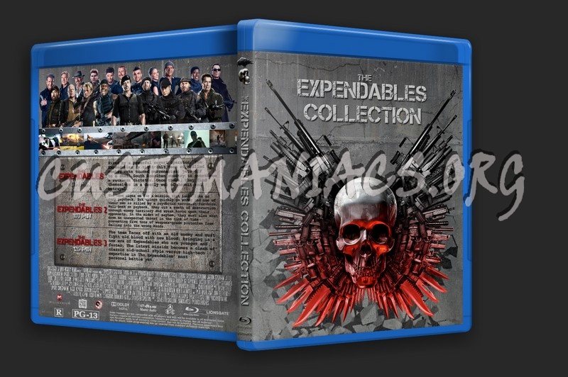 Expendables Collection blu-ray cover