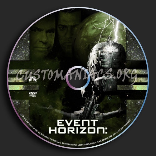 Event Horizon dvd label