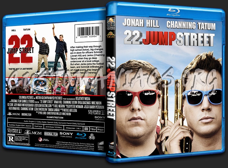 22 Jump Street blu-ray cover