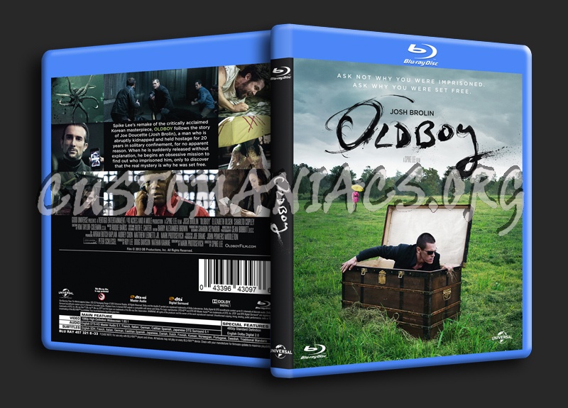 Oldboy blu-ray cover