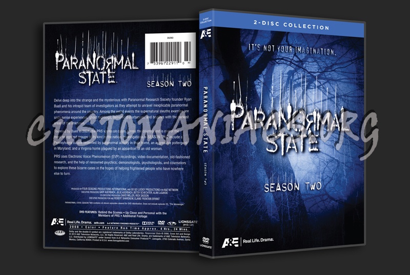 Paranormal State Season 2 dvd cover