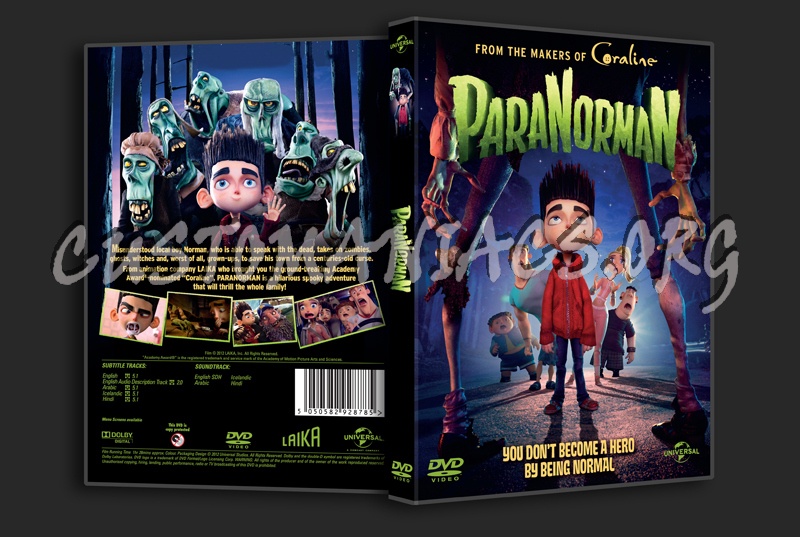 Paranorman dvd cover