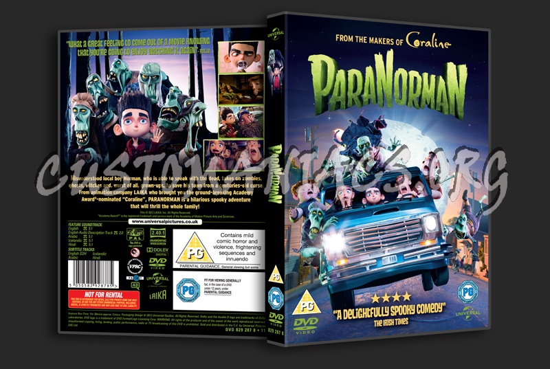 Paranorman dvd cover
