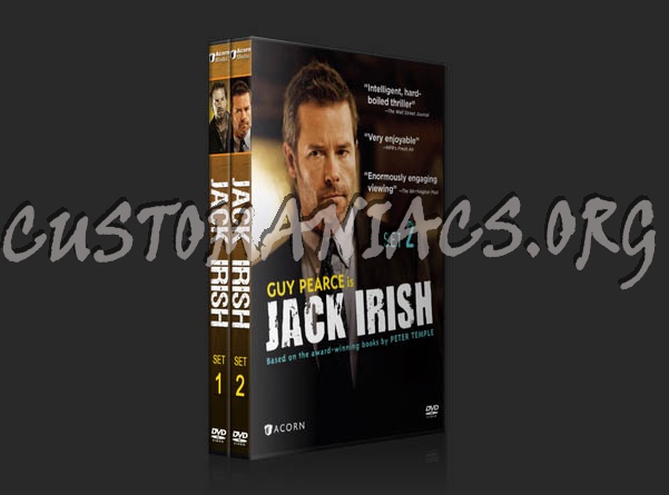 Jack Irish - Sets 1 & 2 dvd cover