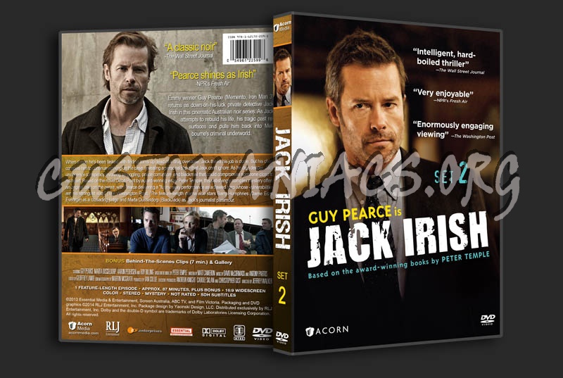 Jack Irish - Sets 1 & 2 dvd cover