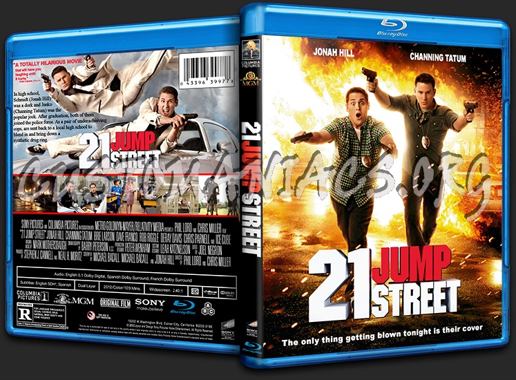 21 Jump Street blu-ray cover