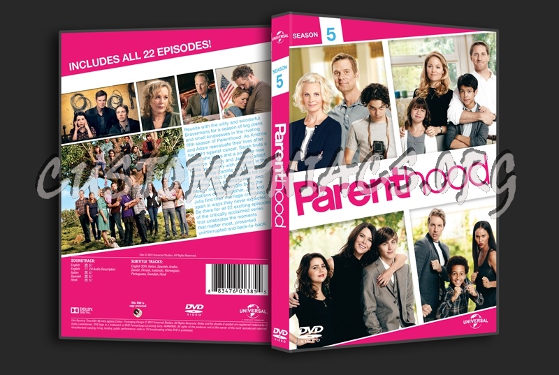 Parenthood Season 5 dvd cover