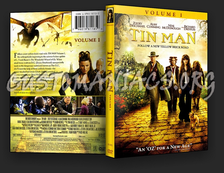 Tin Man (volume 1 & 2) dvd cover