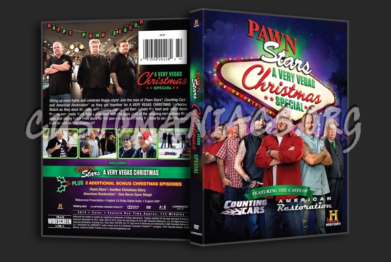 Pawn Stars A Very Vegas Christmas Special dvd cover