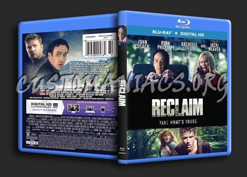 Reclaim blu-ray cover