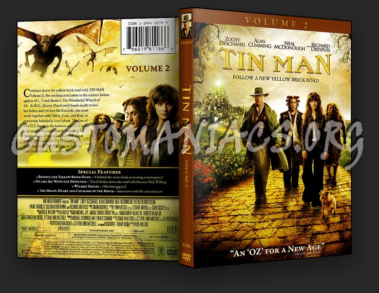 Tin Man  ( Volume 2 ) dvd cover