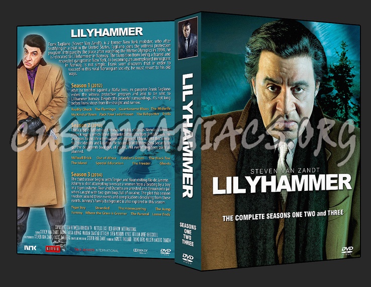 Lilyhammer - Seasons 1-3 dvd cover