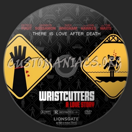Wristcutters: A Love Story dvd label