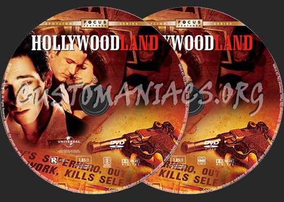 Hollywoodland dvd label