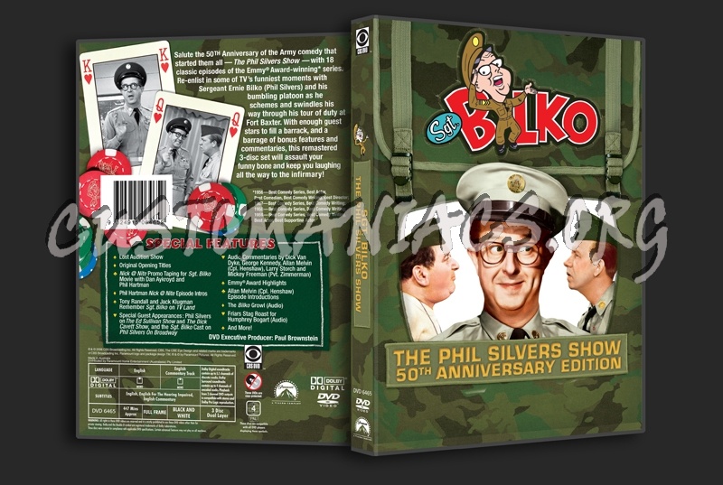 Sgt Bilko The Phil Silvers Show dvd cover