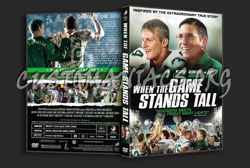 When the Game Stands Tall dvd cover