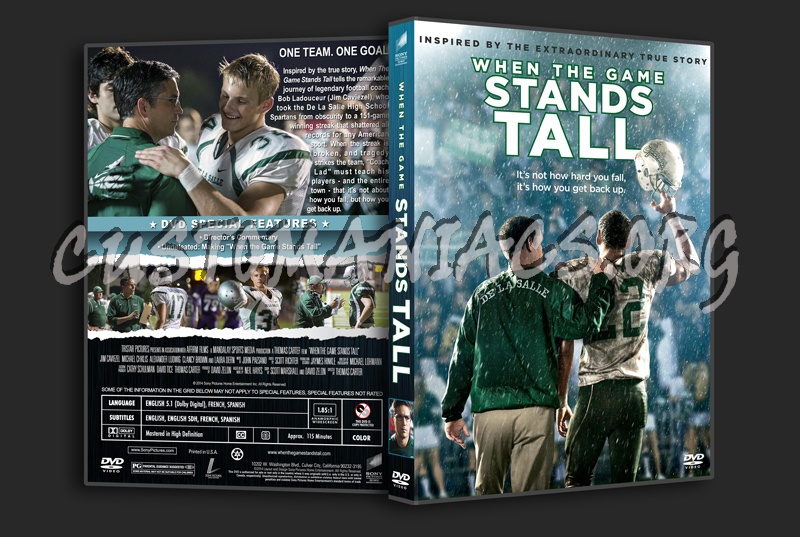 When the Game Stands Tall dvd cover