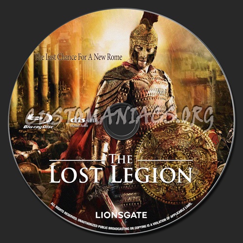 The Lost Legion blu-ray label