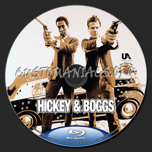 Hickey & Boggs (1972) blu-ray label