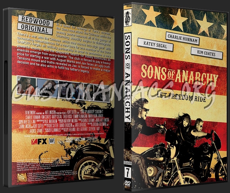 Sons of Anarchy - Season  7 dvd cover