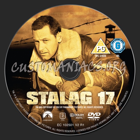 Stalag 17 dvd label