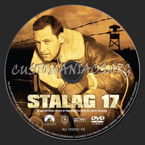 Stalag 17 dvd label