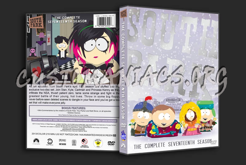 South Park - Season 17 dvd cover