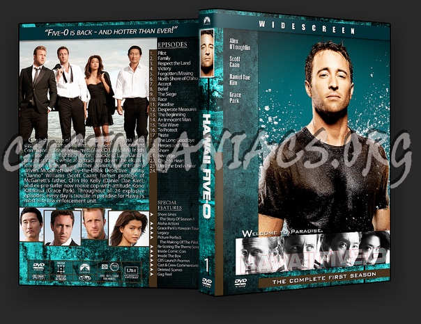 Hawaii Five-0 dvd cover