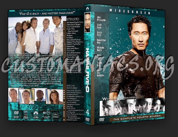 Hawaii Five-0 dvd cover