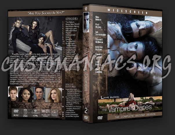 The Vampire Diaries dvd cover