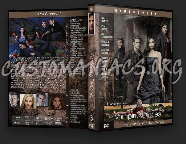 The Vampire Diaries dvd cover