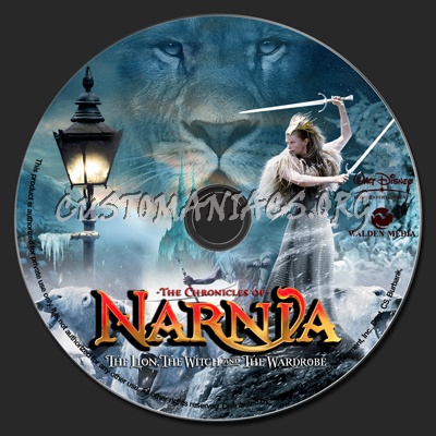 The Chronicles of Narnia LWW dvd label