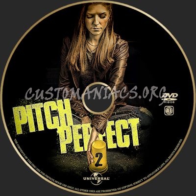 Pitch Perfect 2 dvd label