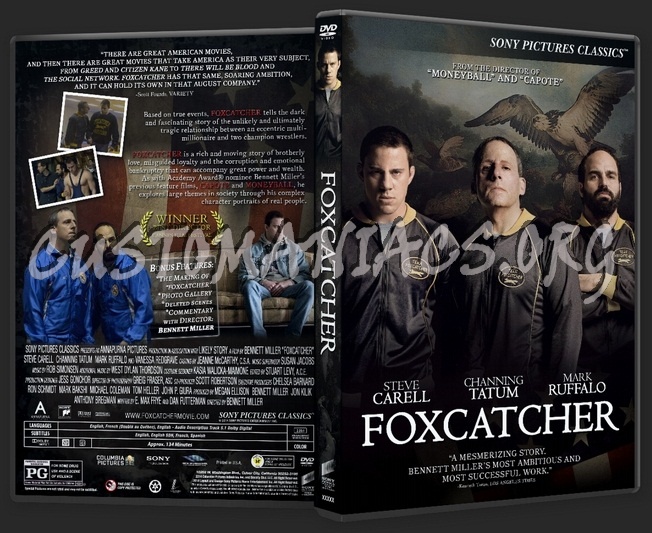 Foxcatcher dvd cover