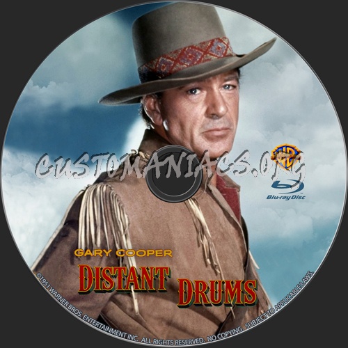 Distant Drums blu-ray label
