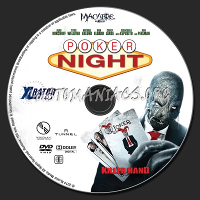 Poker Night dvd label