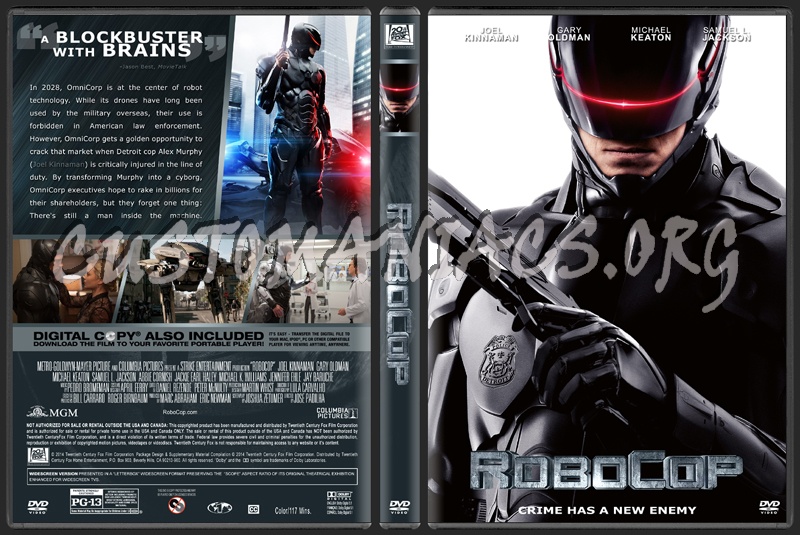 RoboCop (2014) dvd cover