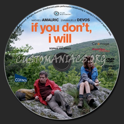 If You Don't, I Will dvd label