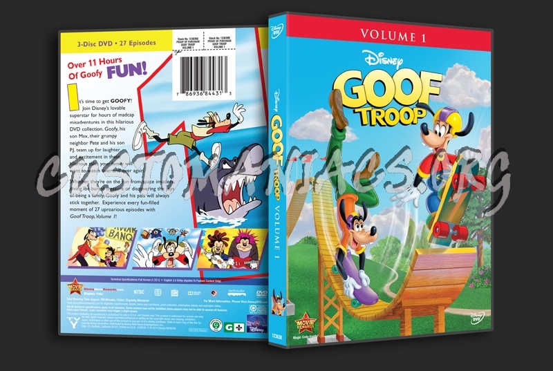 Goof Troop Volume 1 dvd cover